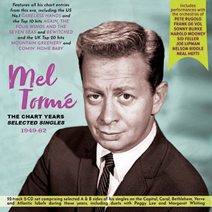 Review of Mel Tormé: The Chart Years Singles 1949-62