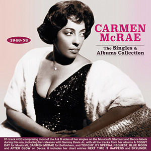 Review of Carmen McRae: The Singles & Albums Collection 1946-58